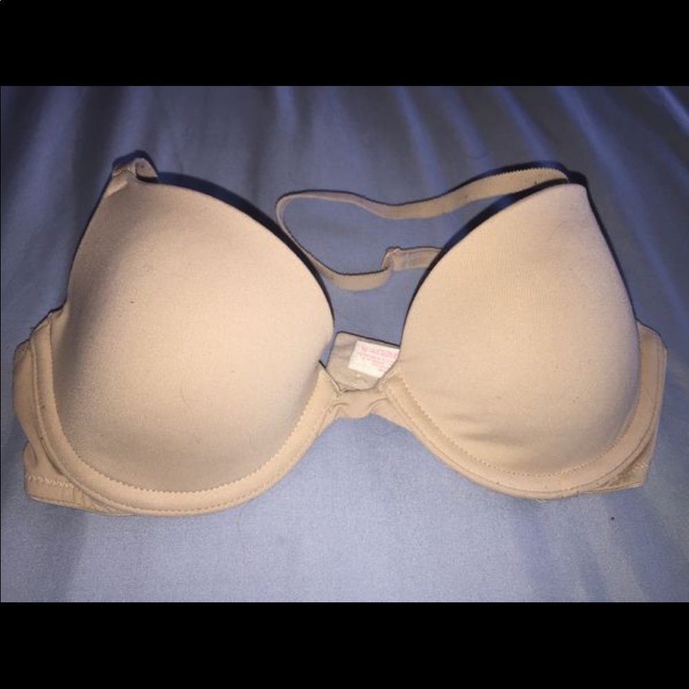 Cream bra